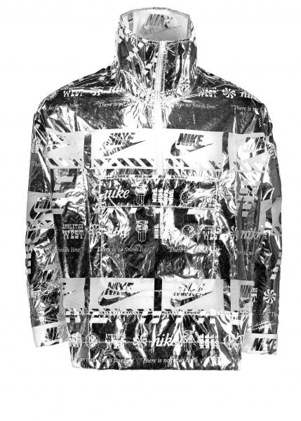 nike metallic jacket mens