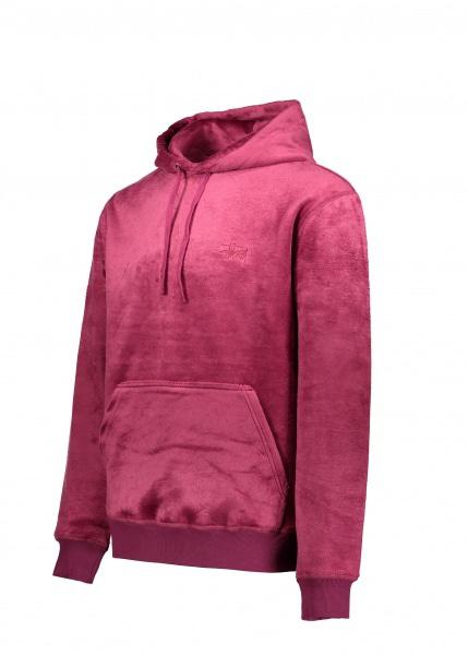 stussy pile fleece hoodie
