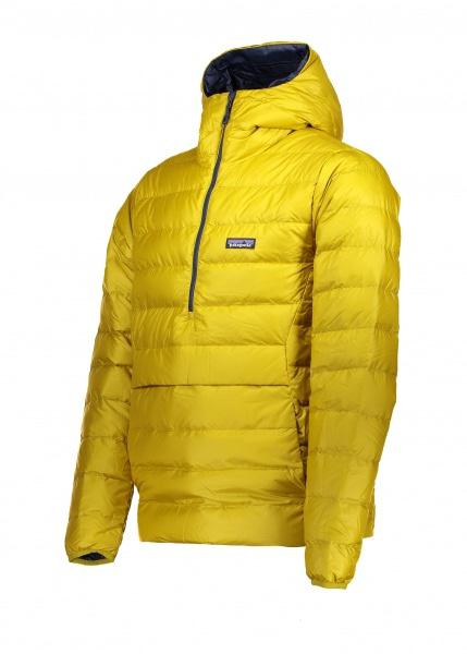 patagonia down sweater hoody green