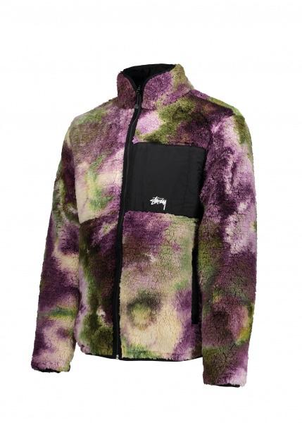Stussy Reversible Micro Fleece Jacket for Men | Lyst