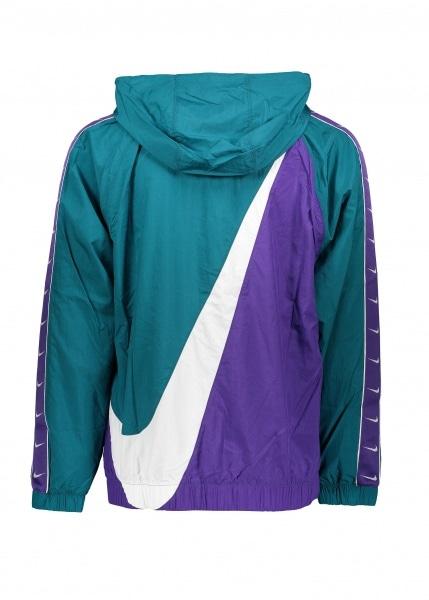 Nike Swoosh Woven Jacket 381 in Teal 
