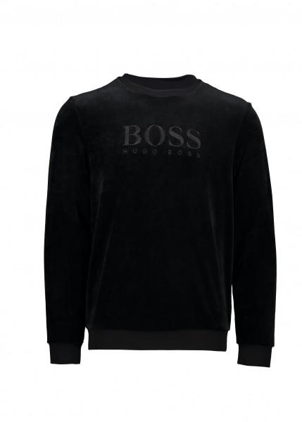 boss bodywear velour sweatshirt