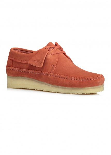 clarks weaver orange