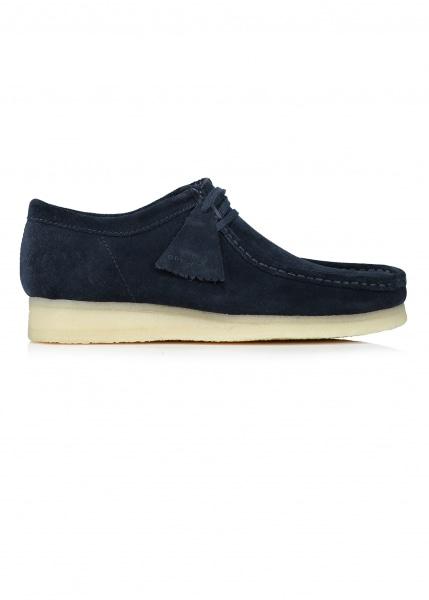 clarks wallabee indigo