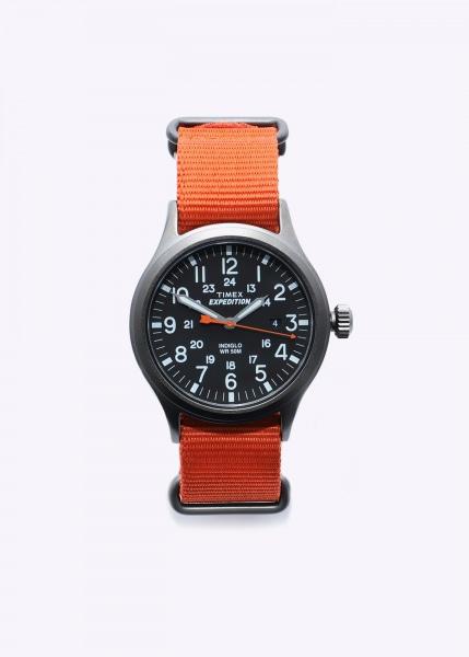 timex orange watch