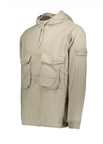 Stone Island Ghost Cotton Nylon Tela Jacket in Beige (Natural) for Men |  Lyst