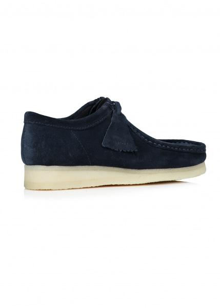 clarks wallabee indigo