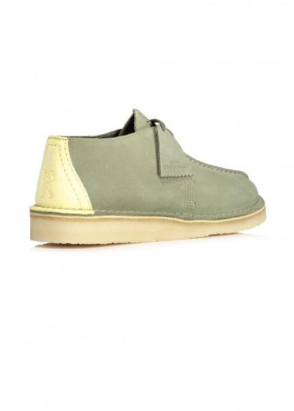 clarks desert trek green