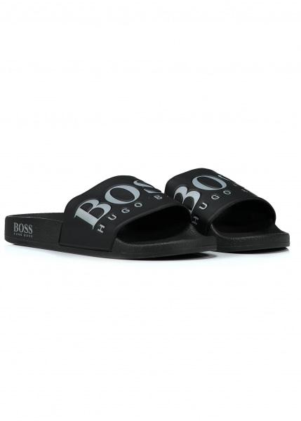 hugo boss black flip flops