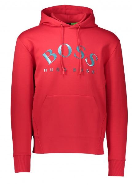 BOSS by Hugo Boss Mens Sly Overhead Hoodie Red for Men - Lyst