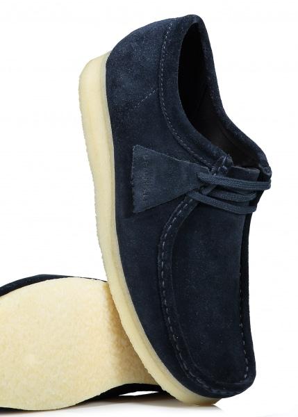 clarks wallabee indigo