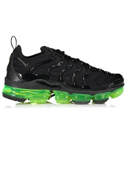 nike vapormax black green
