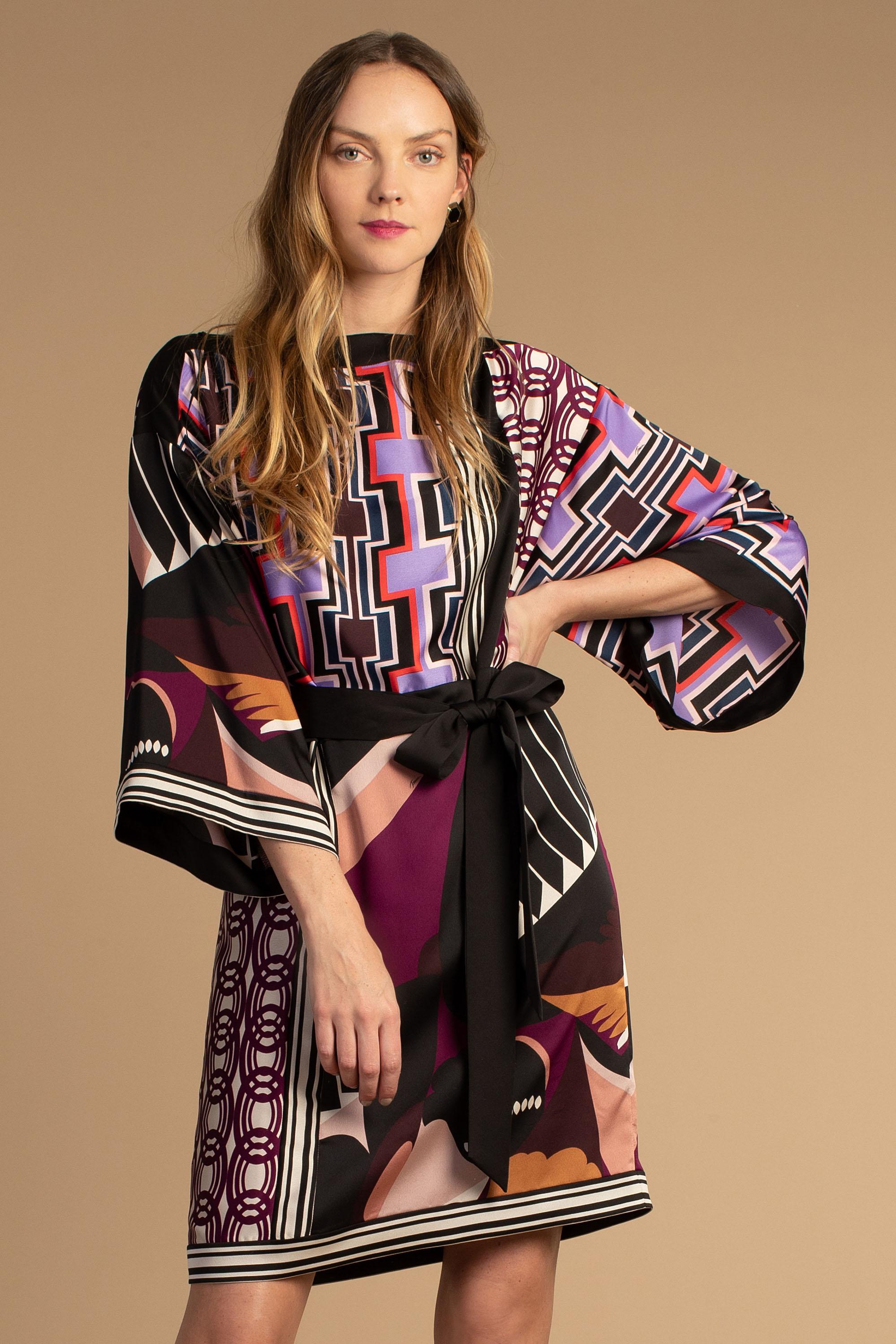 Trina Turk Satin Typicity Dress Lyst