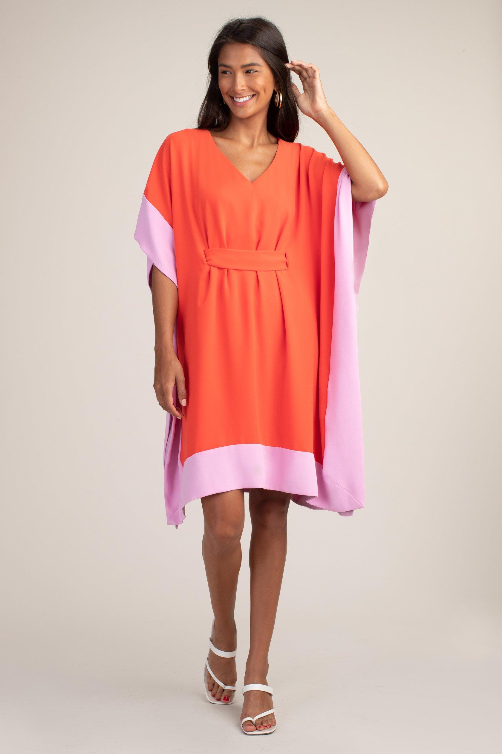 trina turk summered caftan