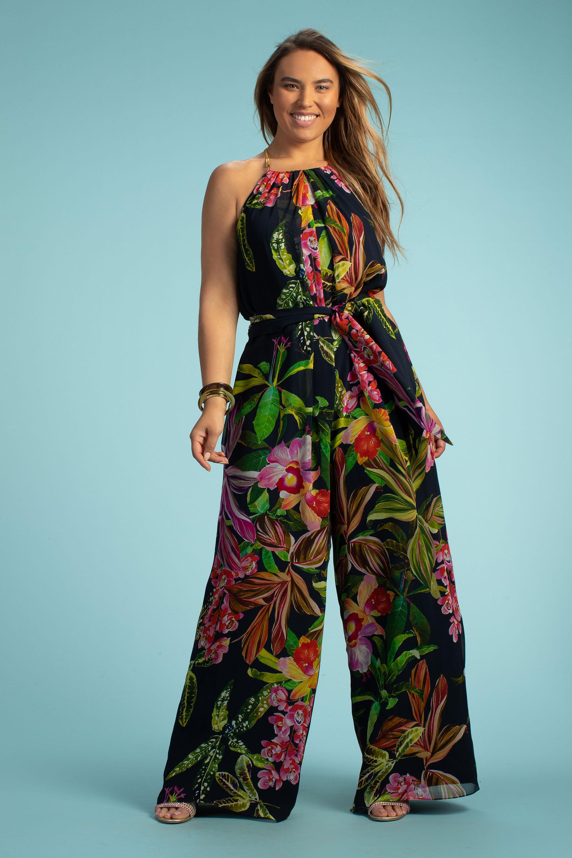 trina turk jungle jumpsuit