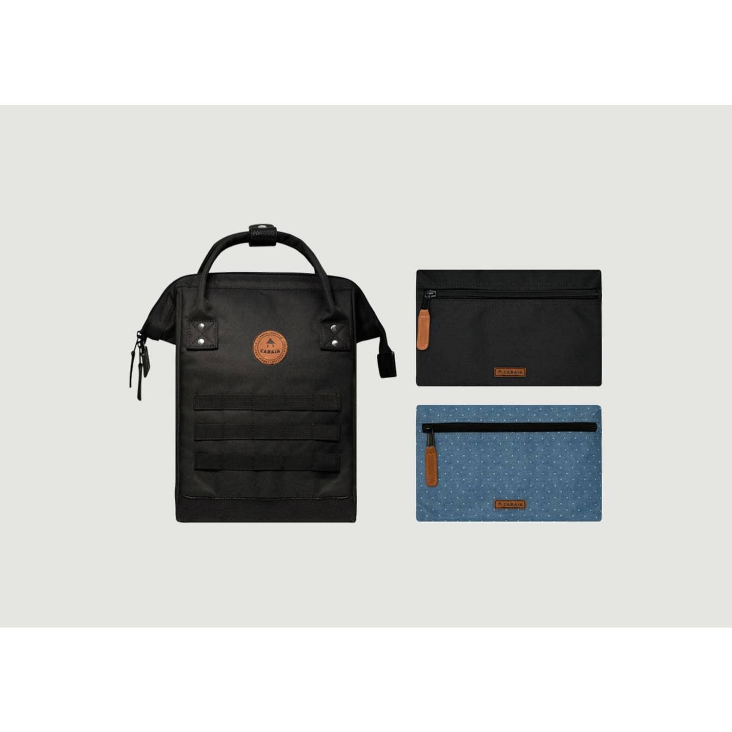 Cabaïa Black Berlin Backpack With 2 Pockets for Men | Lyst
