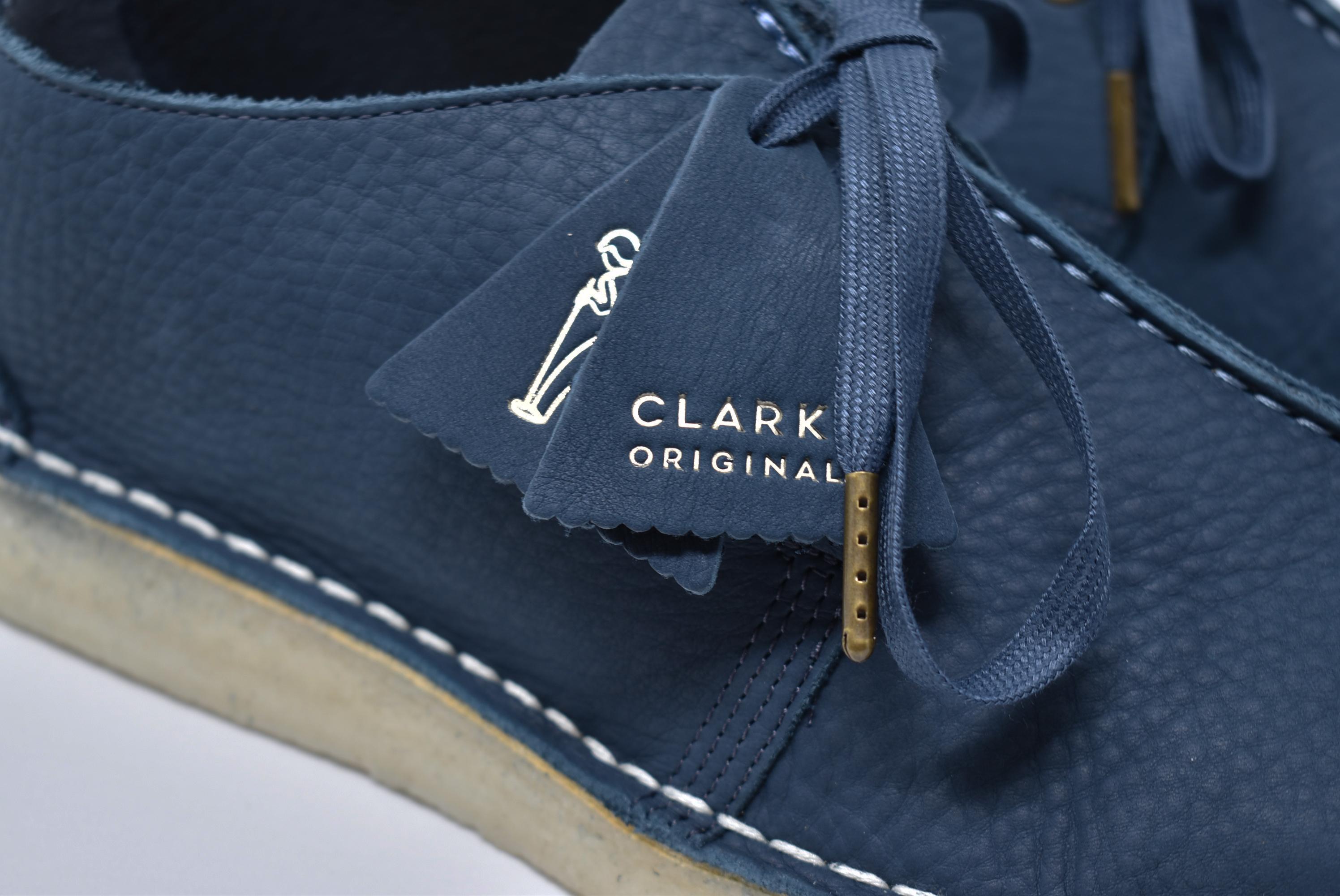 Clarks Desert Trek Shoes (blue Nubuck) for Men | Lyst