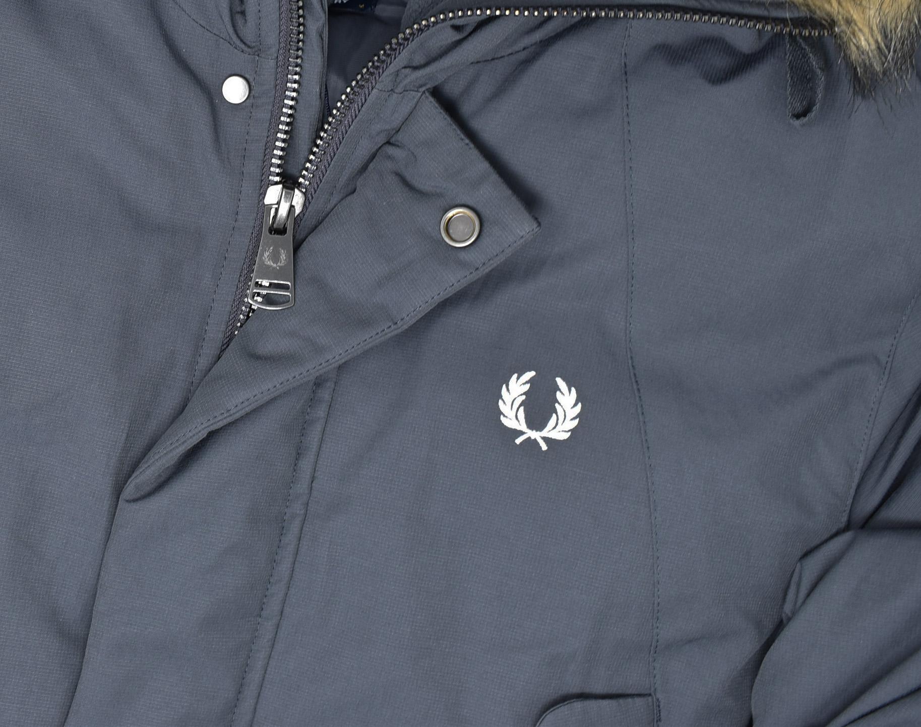 fred perry padded snorkel parka