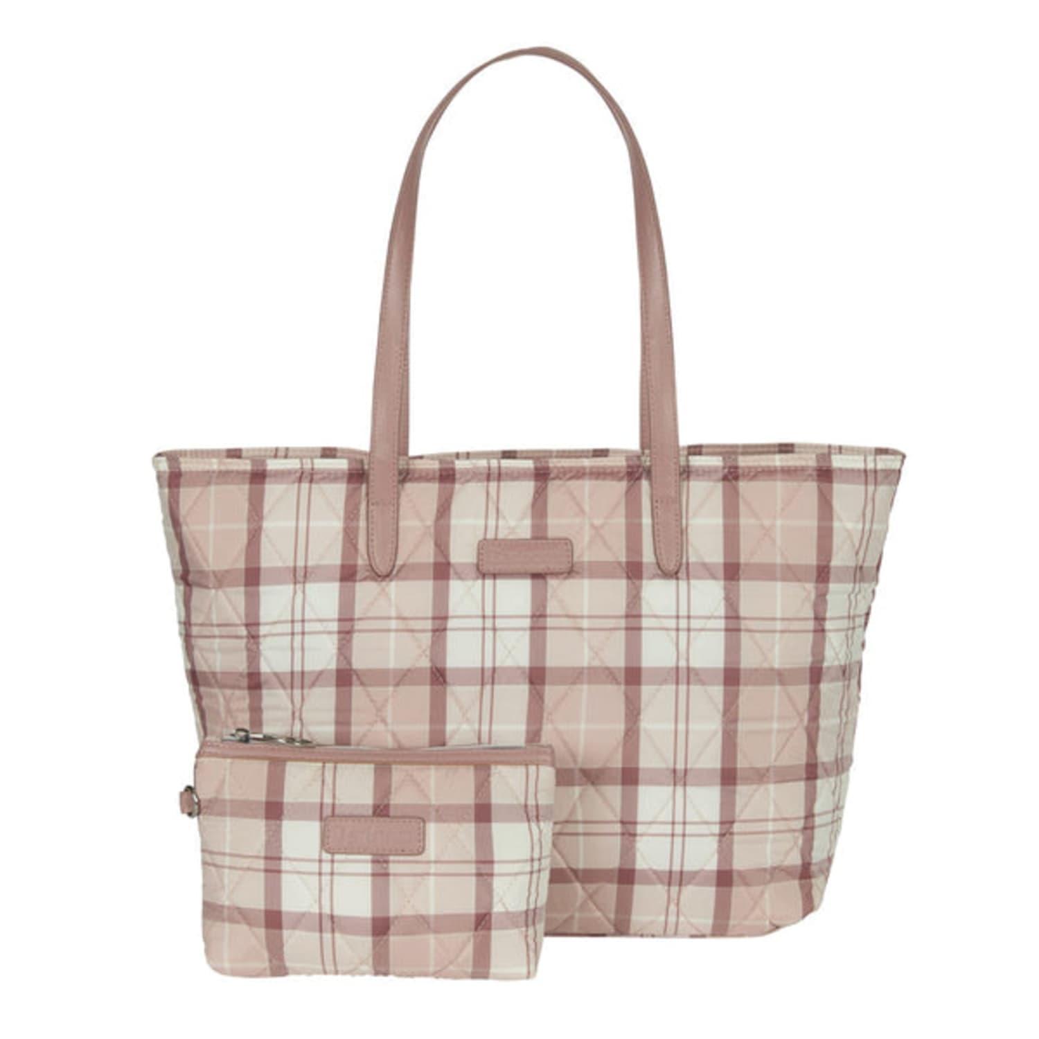 Barbour Wetherham Quilted Tartan Tote Bag | Lyst