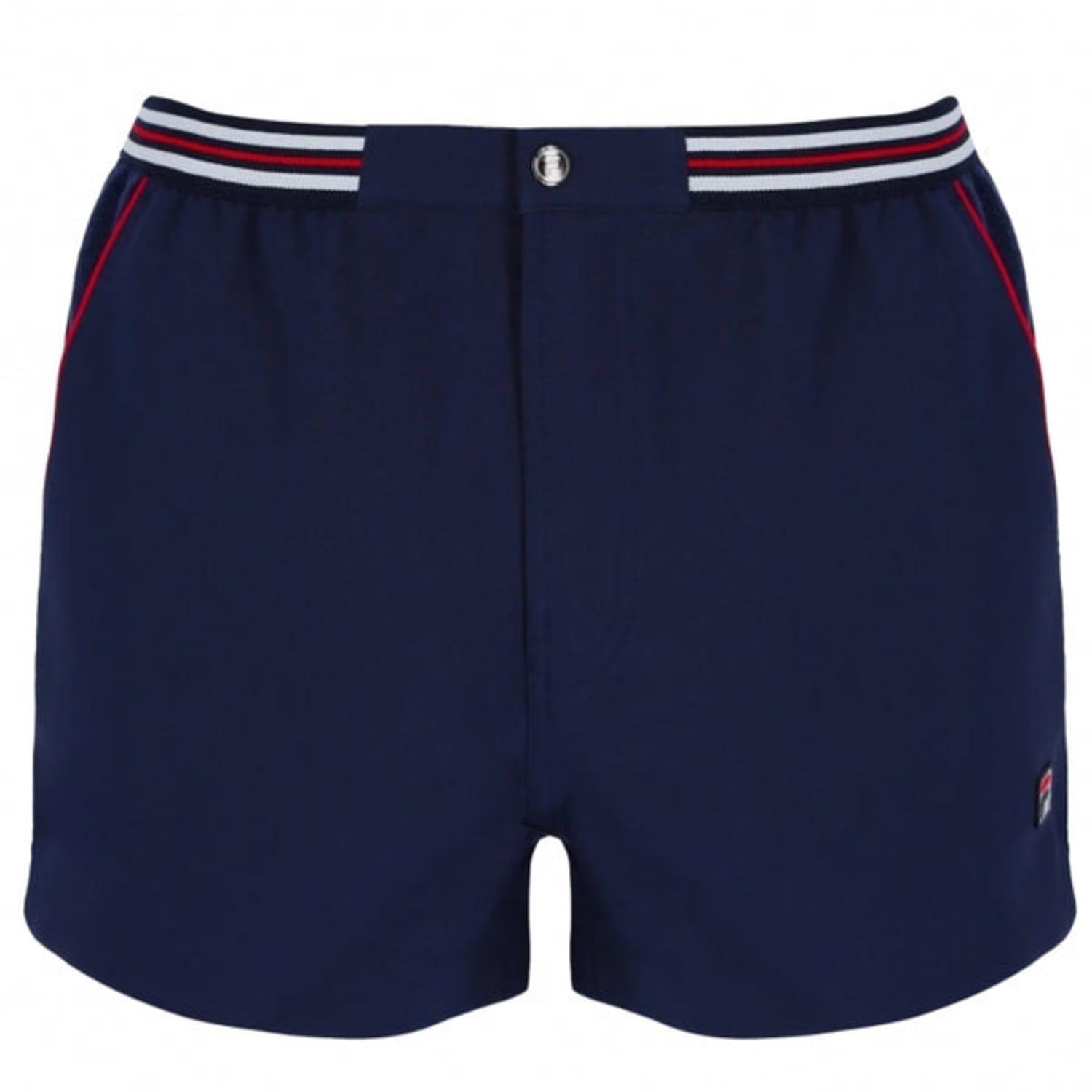 Fila Hightide 4 Terry Pocket Stripe Shorts in Blue for Men | Lyst