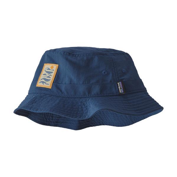 Wavefarer Bucket Hat Whale Tail Tubes Stone BluePatagonia in Cotone | Lyst