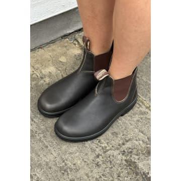Blundstone 500 Stout Leather Boots in Green Lyst