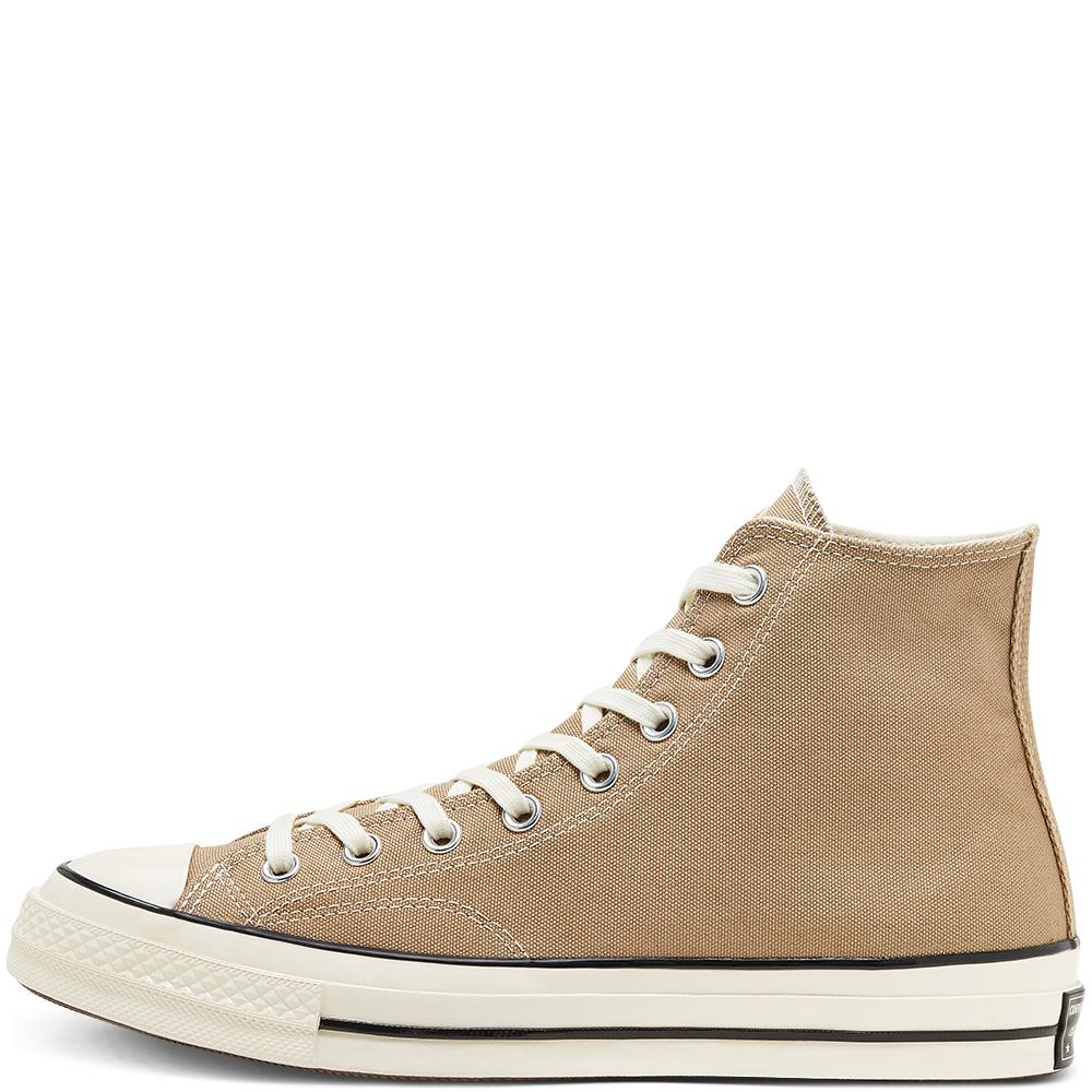 Converse Khaki Vintage Canvas High Top 168504c Sneakers in Natural | Lyst