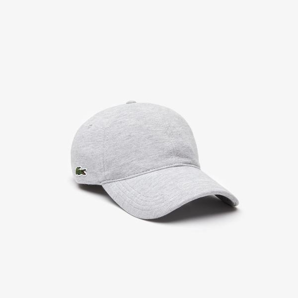 Lacoste Mens Cotton Pique Cap Grey Chine Cca in Gray for Men | Lyst