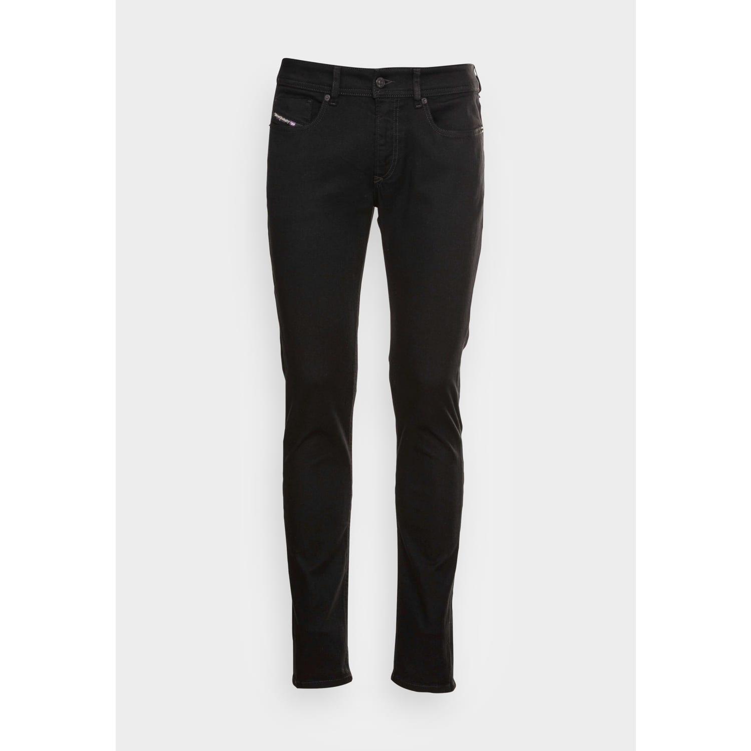 DIESEL 1979 Sleenker 09c51 Skinny Stretch Jeans in Black for Men | Lyst UK