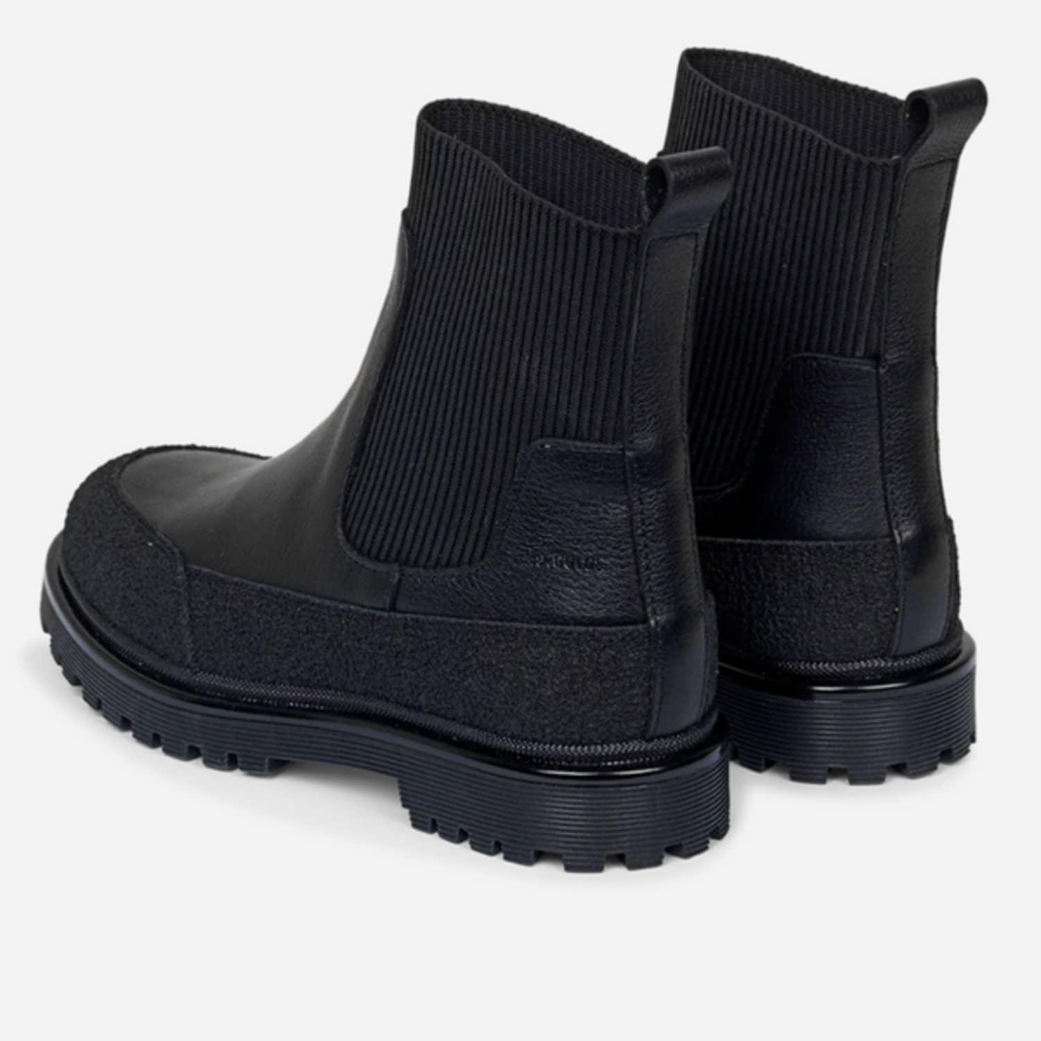 ANGULUS Chelsea Boots With Track Sole in Black | Lyst