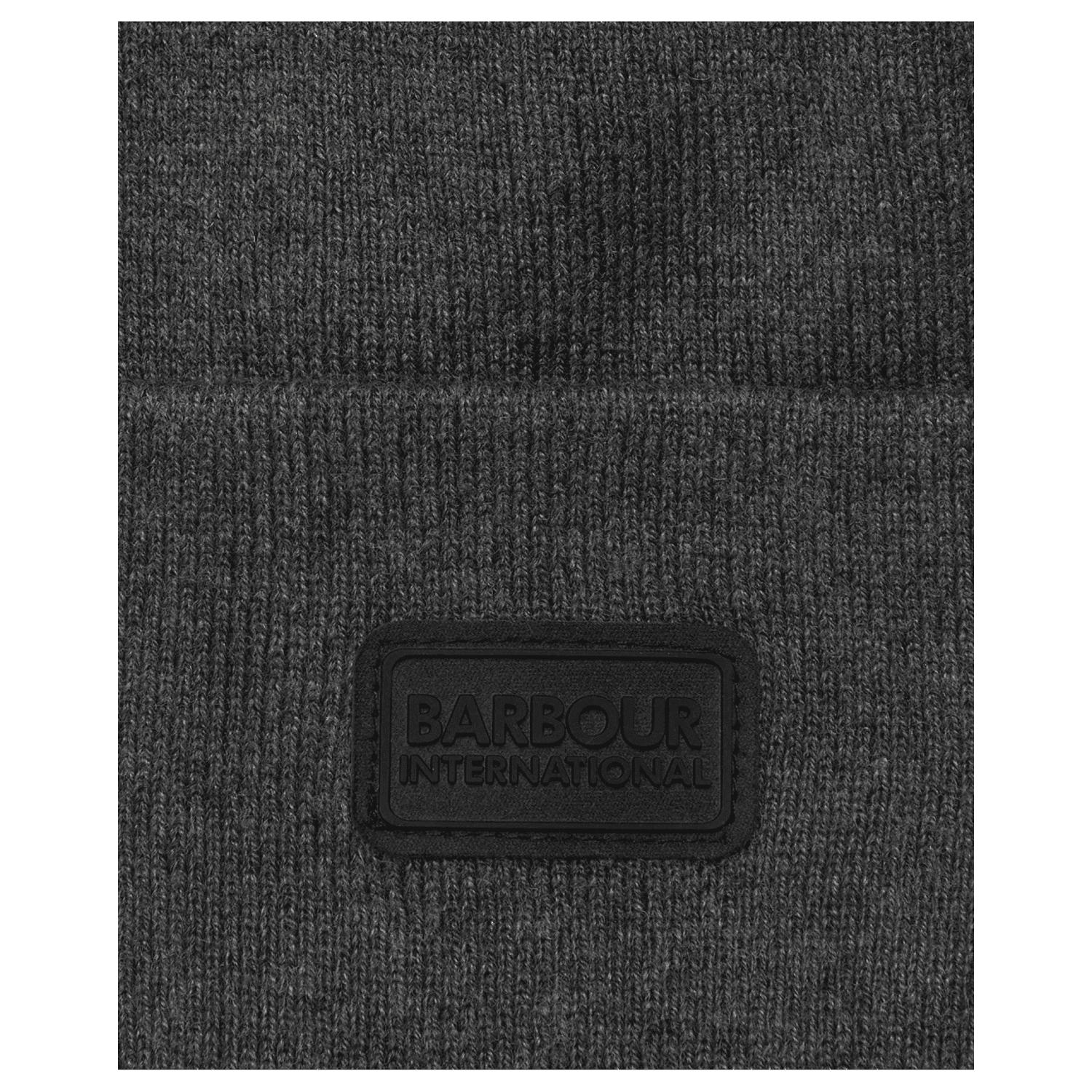 Barbour International Sensor Beanie Hat Grey Marl - Terraces Menswear