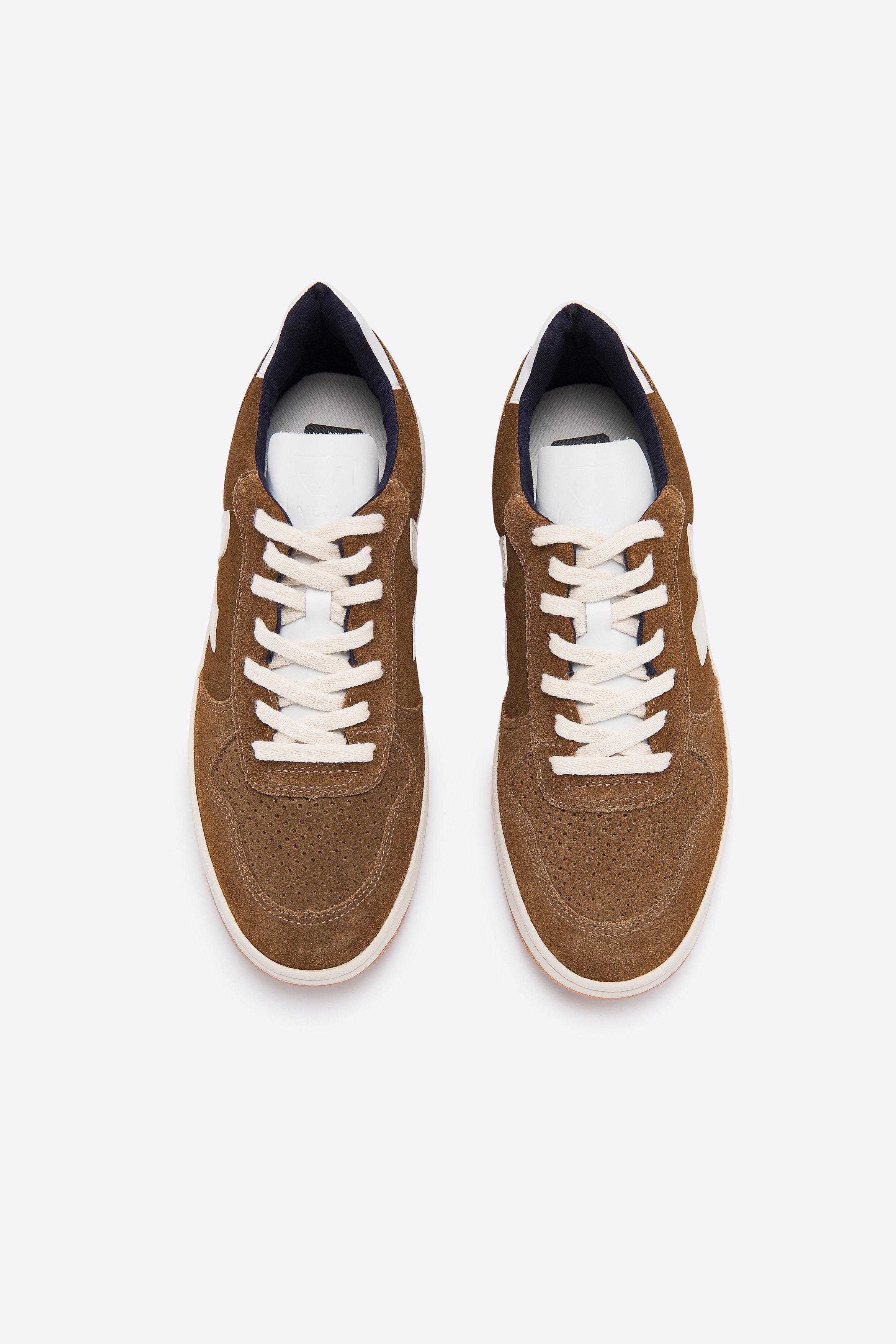 Veja V 10 Suede Brown Pierre - Lyst