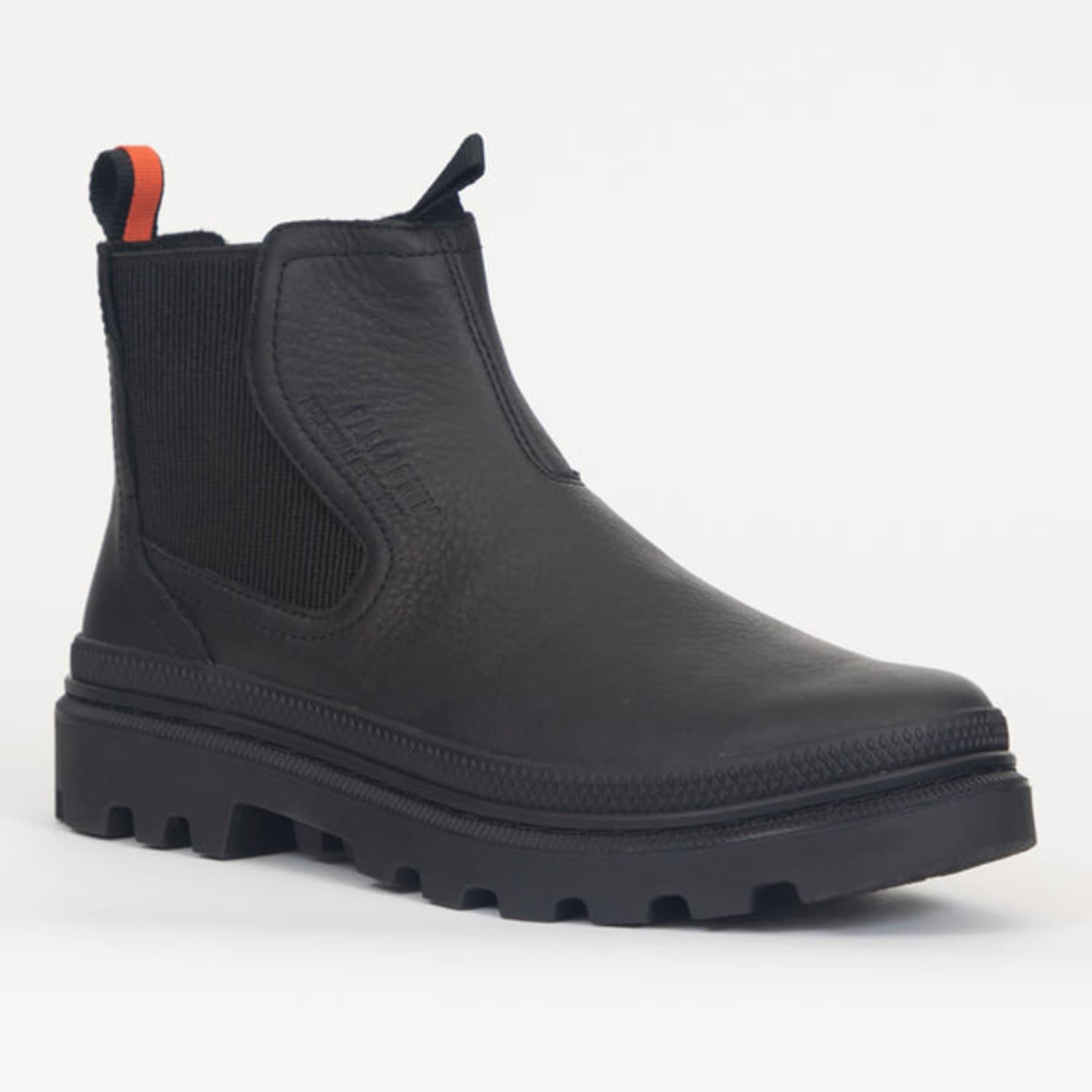 Palladium Black Pallatrooper Waterproof Chelsea Boots for Men | Lyst