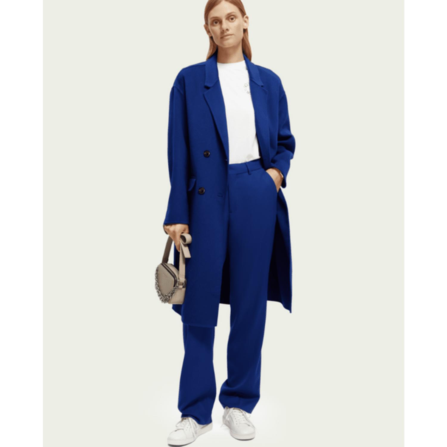 Scotch and soda sales bonded wool coat