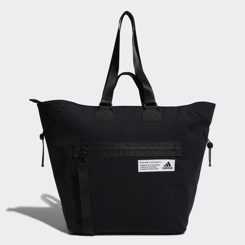 adidas Synthetic Favorites Two-way Tote Bag in Black/Black (Black) | Lyst