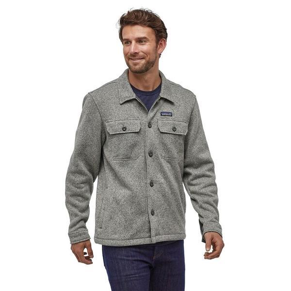 Patagonia Better Sweater® Fleece Shirt Jacket Stonewash in Gray for Men |  Lyst