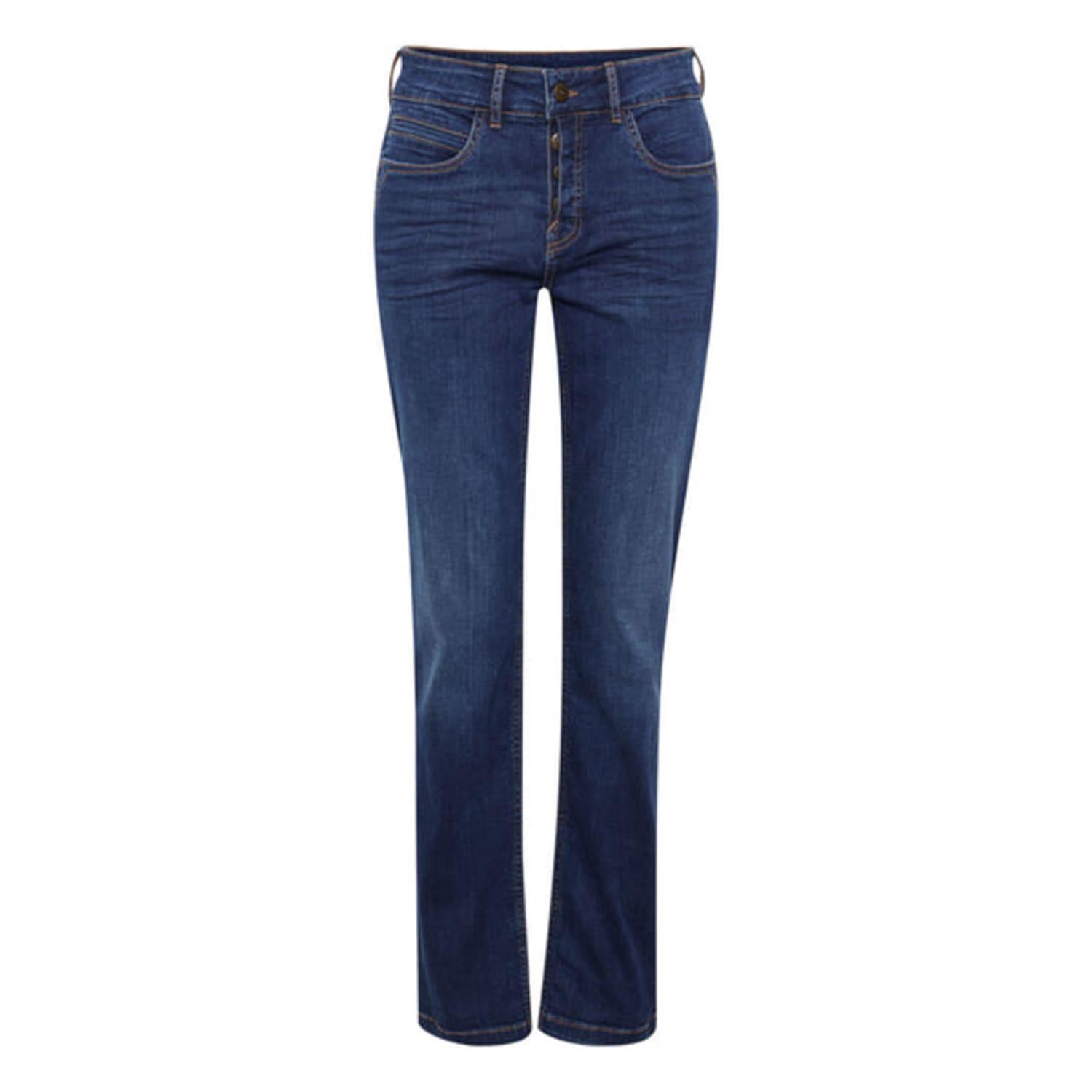 Fransa Indigo Blue Denim Over Pam Jeans | Lyst