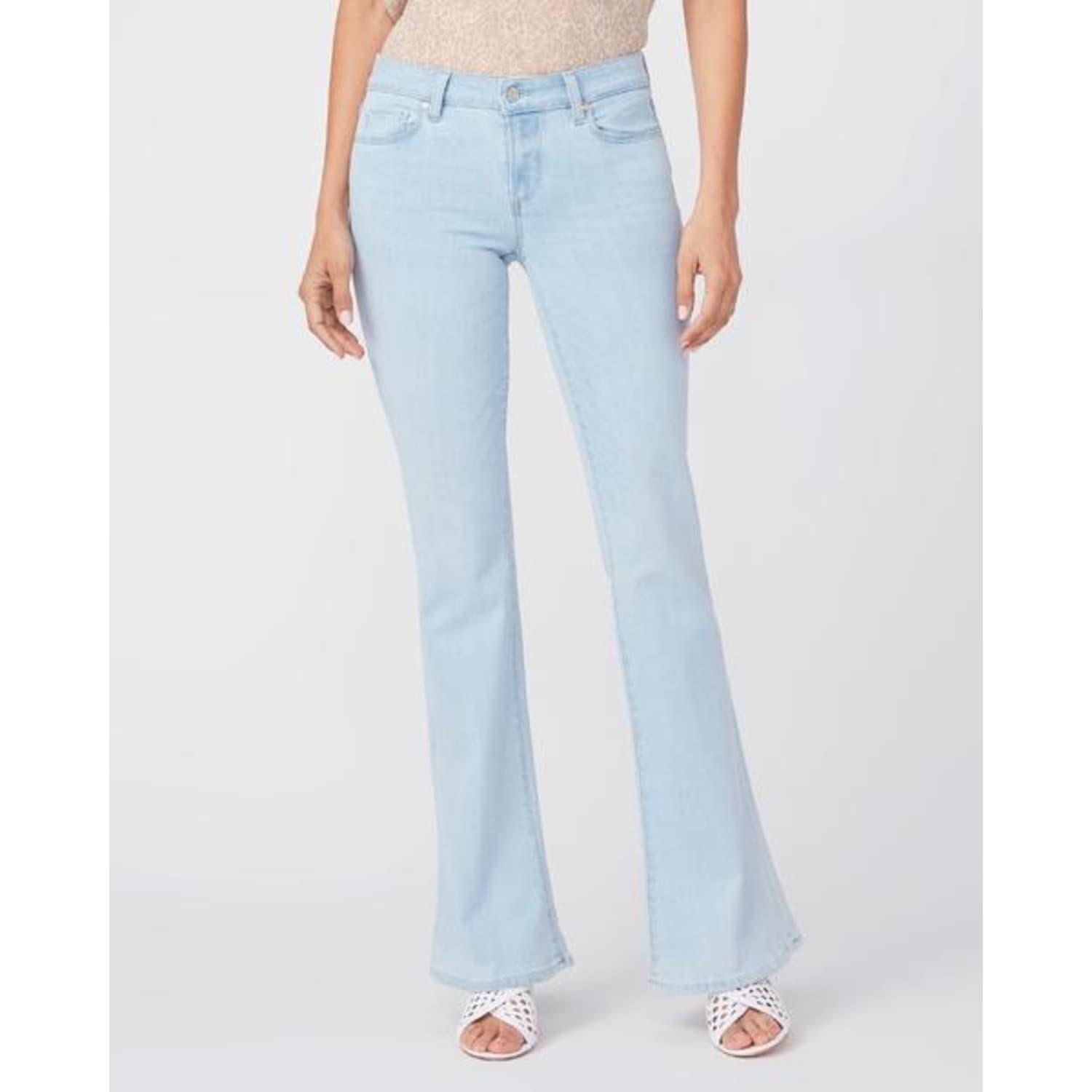 PAIGE Denim Lou Lou Flare Jeans Sun 