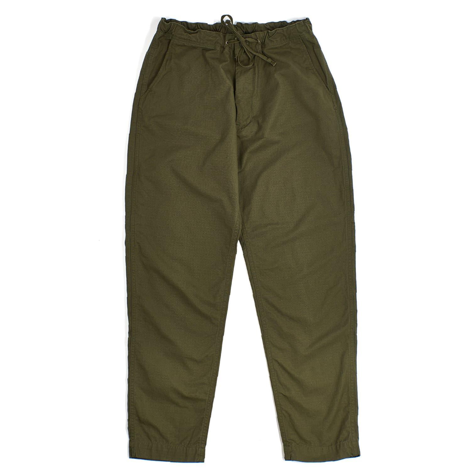 Orslow Army Green New Yorker Pants for Men | Lyst