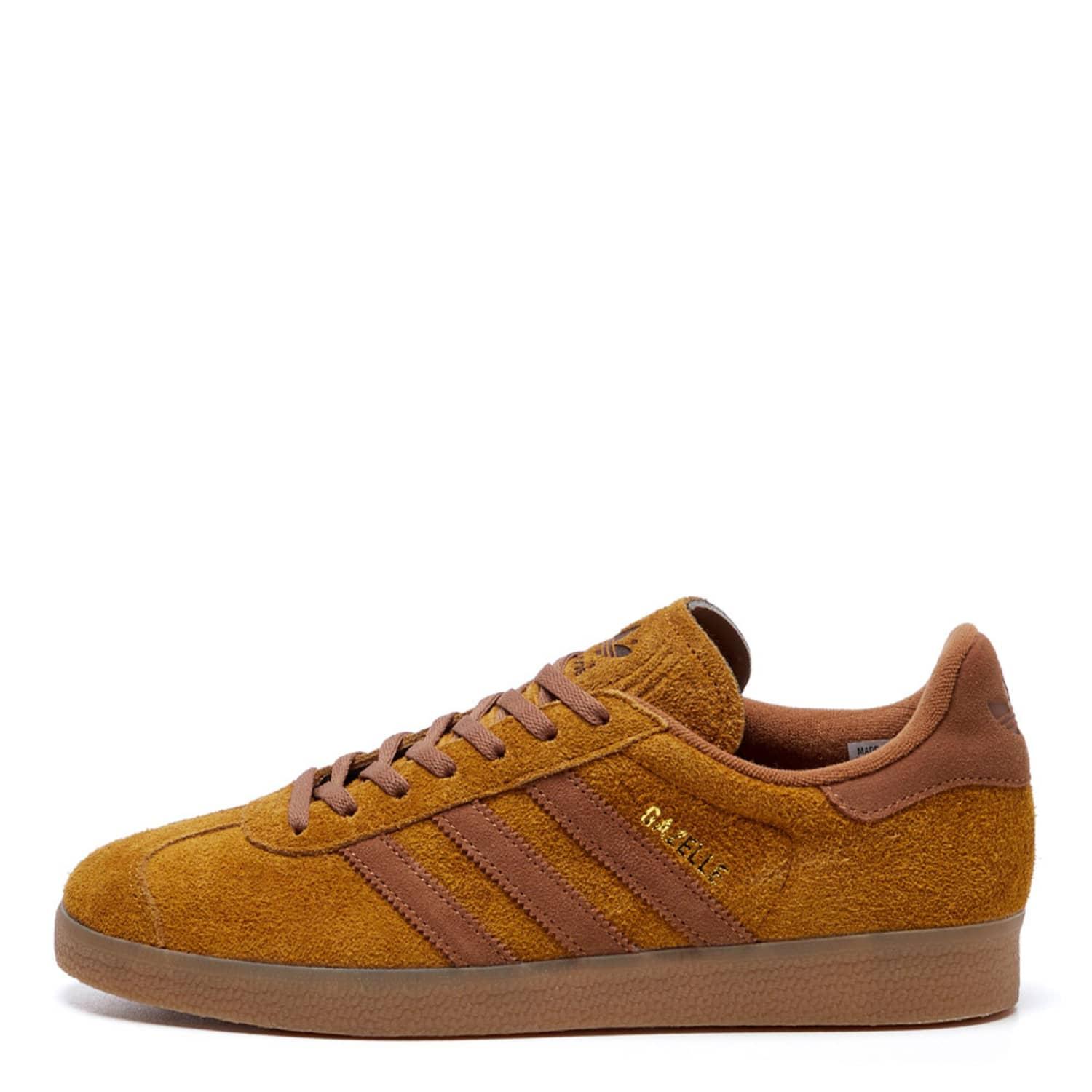 adidas Bronze Gazelle Trainers in Brown for Men | Lyst