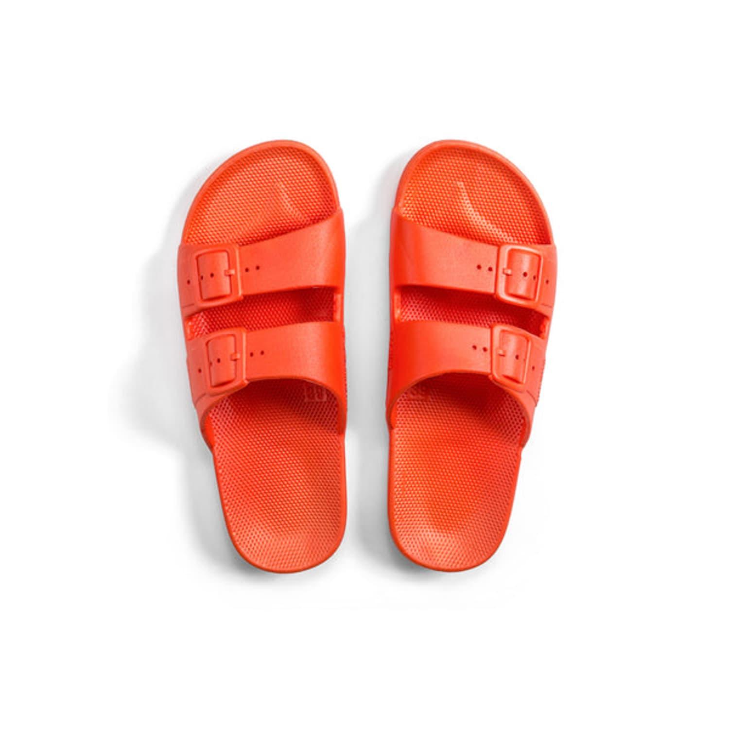 FREEDOM MOSES Lucy Orange Neon Slides for Men | Lyst