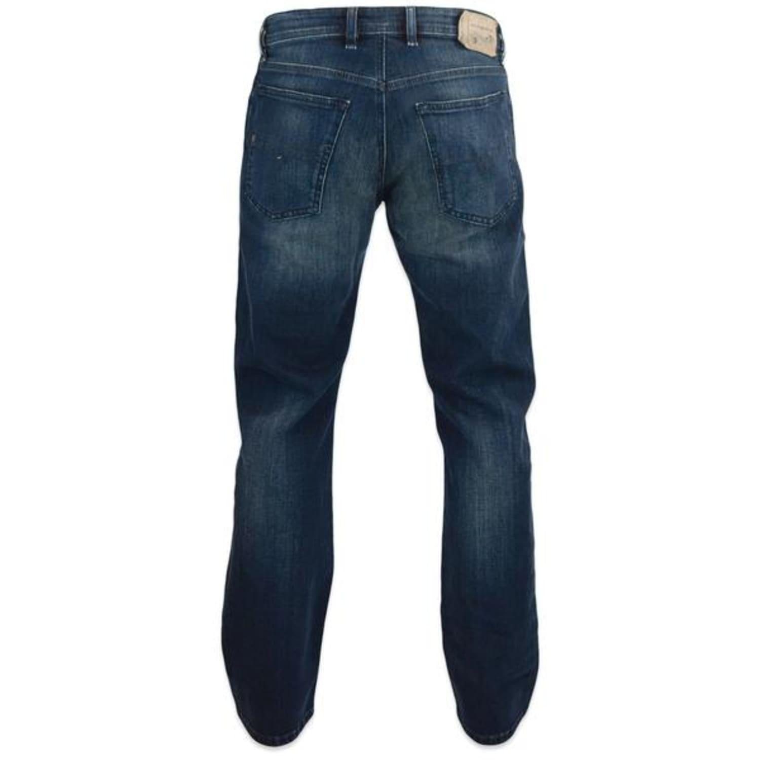 DIESEL Synthetic Waykee 814 W Straight Jeans Dark Blue for Men - Save 21% -  Lyst