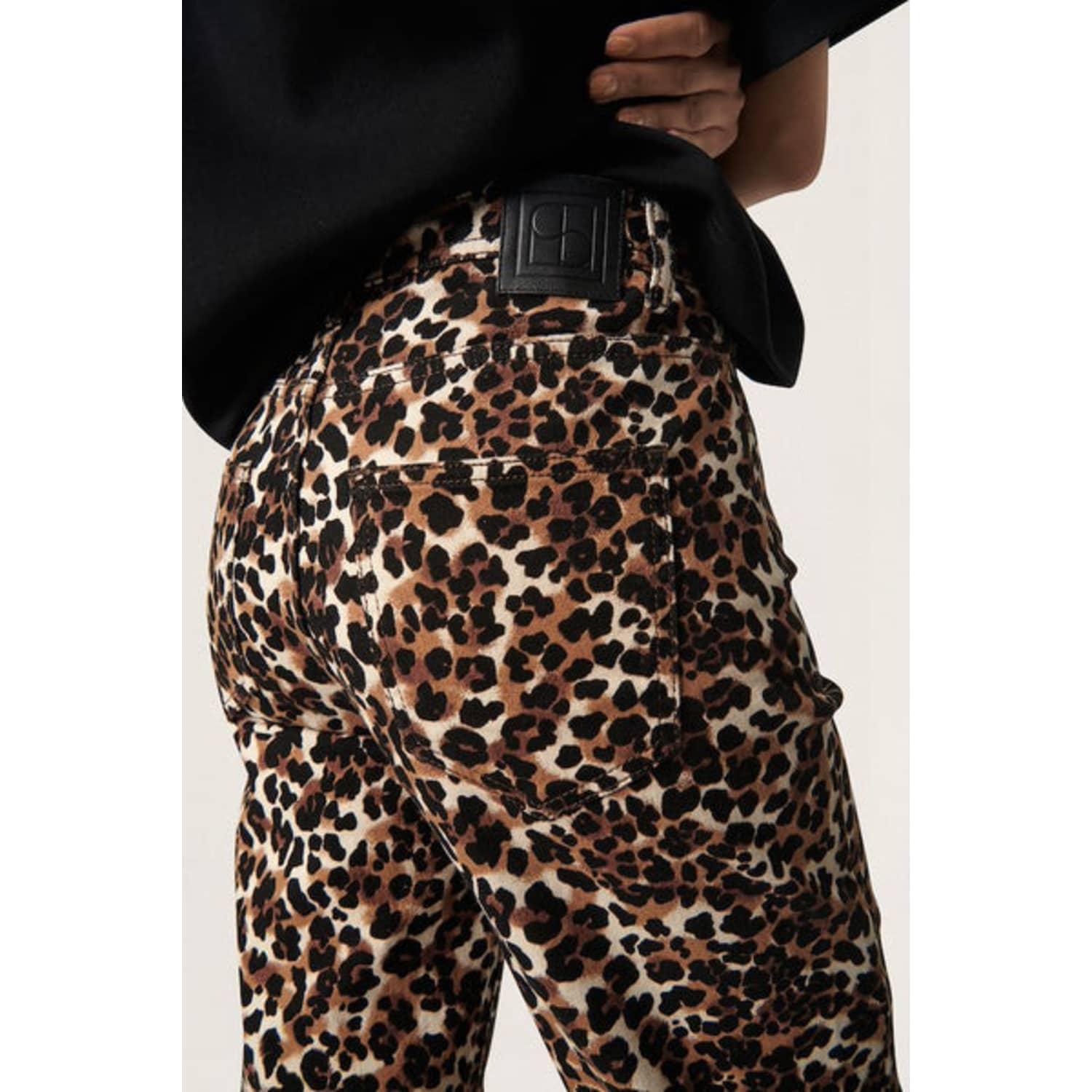 Soaked In Luxury Leopard Tessie Jeans in Lyst