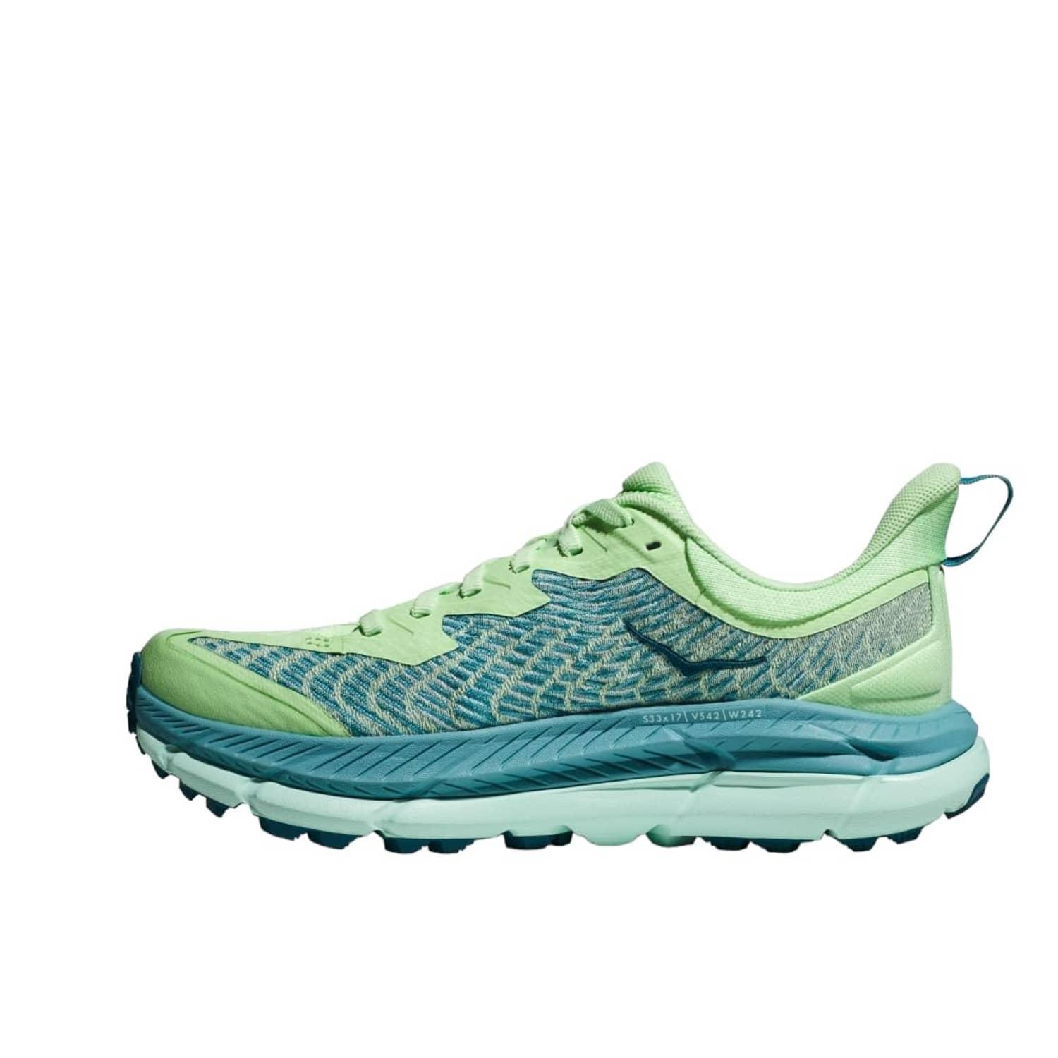 Hoka One One Lime Glow And Ocean Mist Scarpe Mafate Speed 4 Donna Shoes in  Green for Men | Lyst
