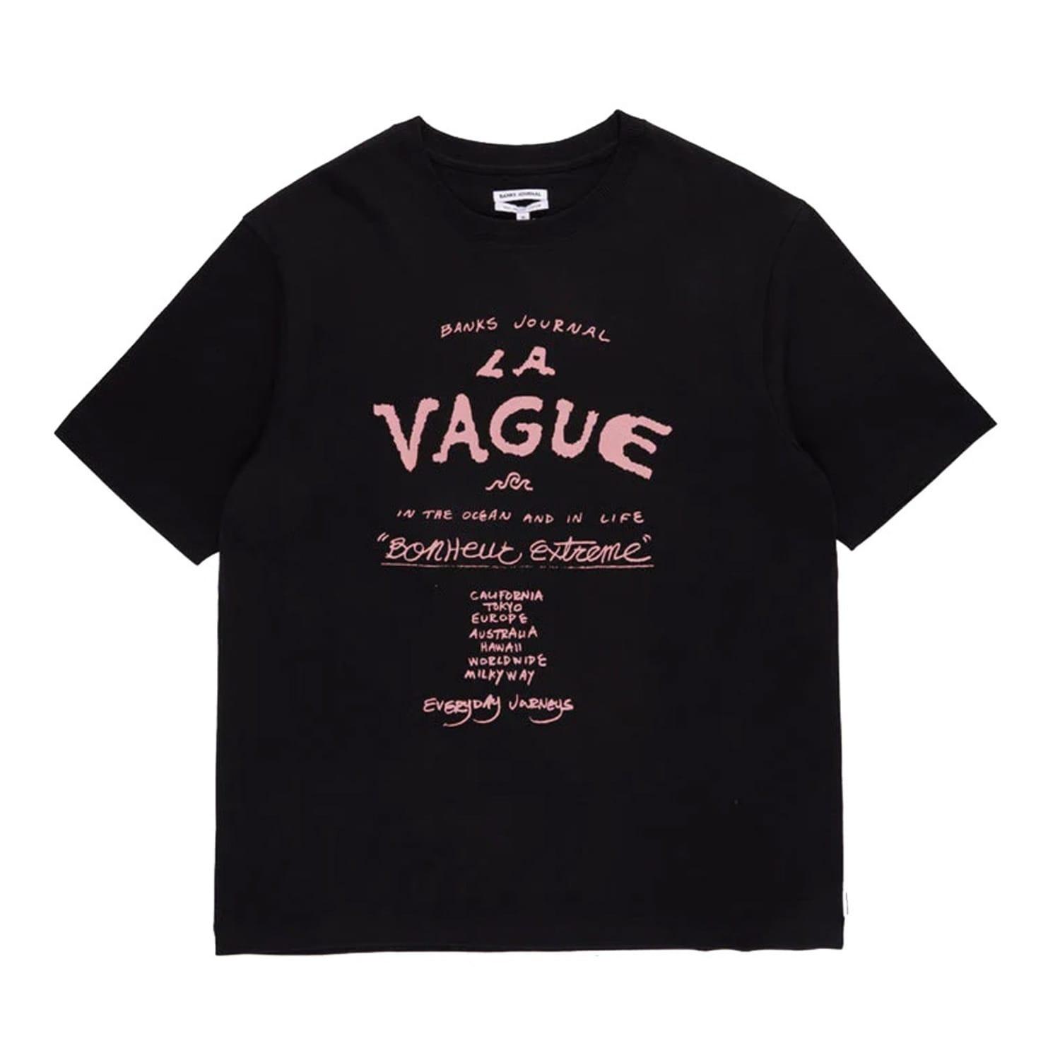 Banks Journal La Vague Trader Tee Shirt in Black for Men Lyst