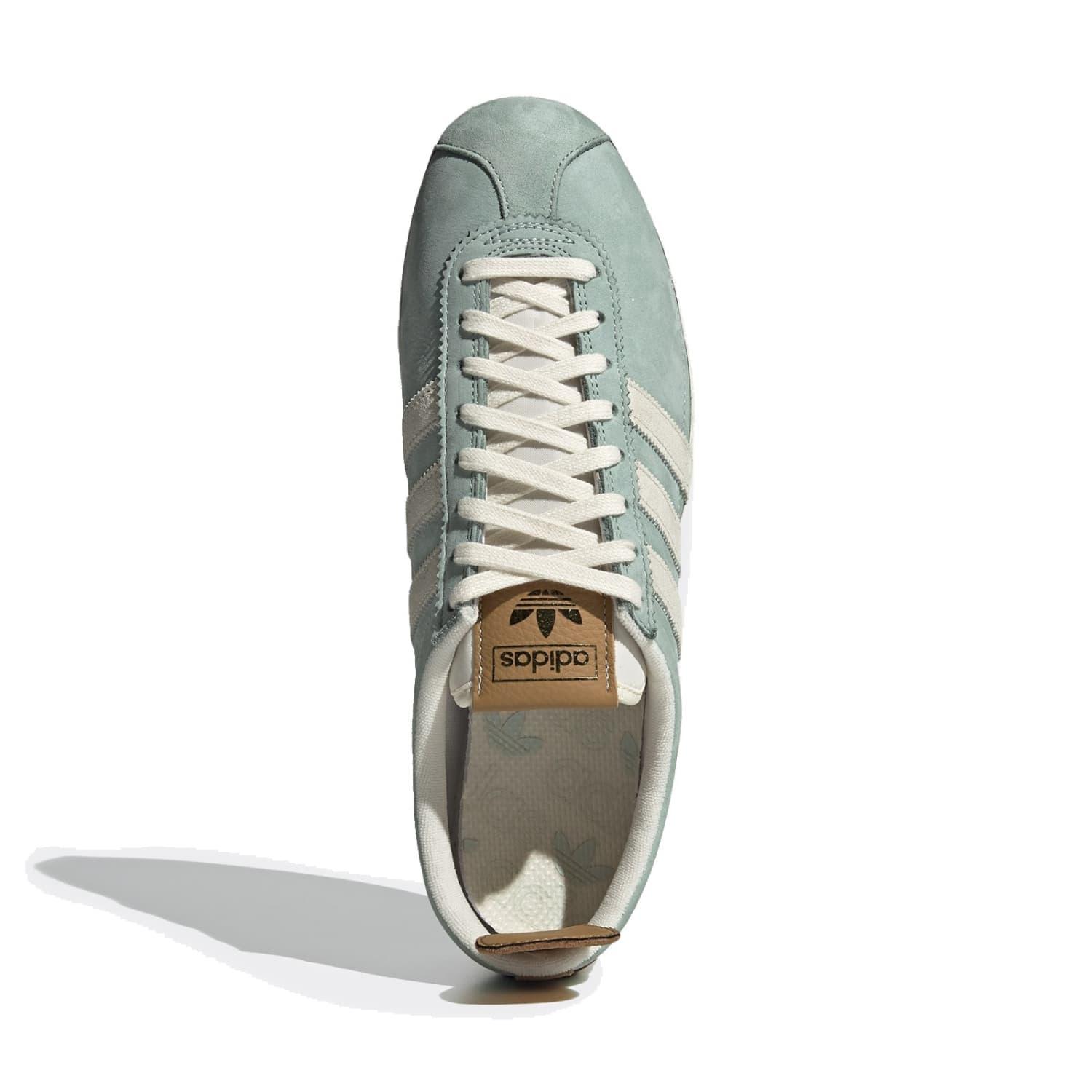 adidas Gazelle Vintage Shoes Green Tint & Cream White for Men | Lyst