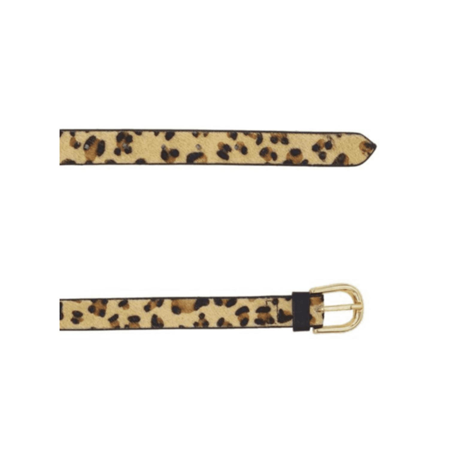 Nooki Design Melena Leopard Belt in Metallic | Lyst