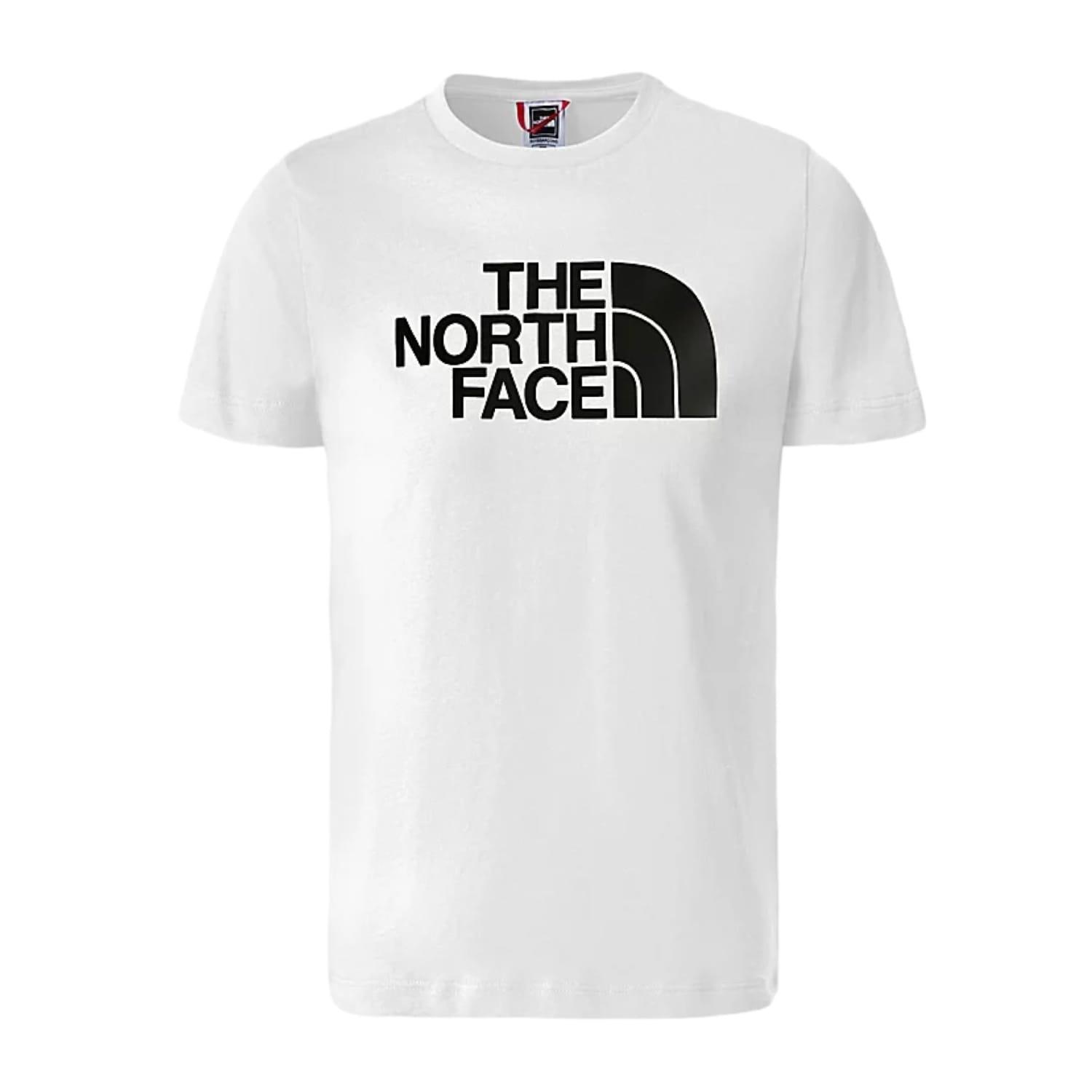 The North Face White And Black Easy Bambino T Shirt for Men | Lyst