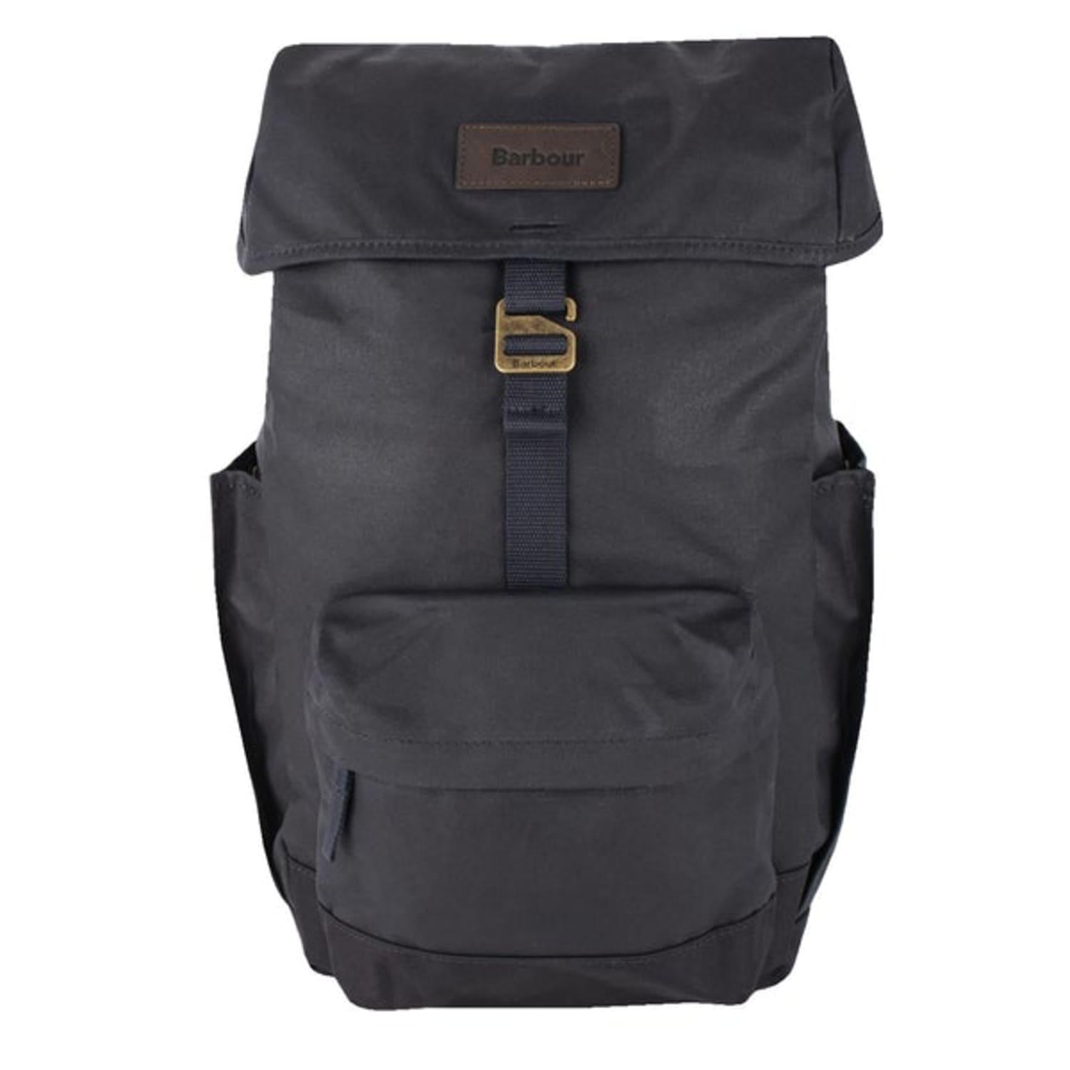 Barbour Essential Wax Backpack in Blue for Men | Lyst