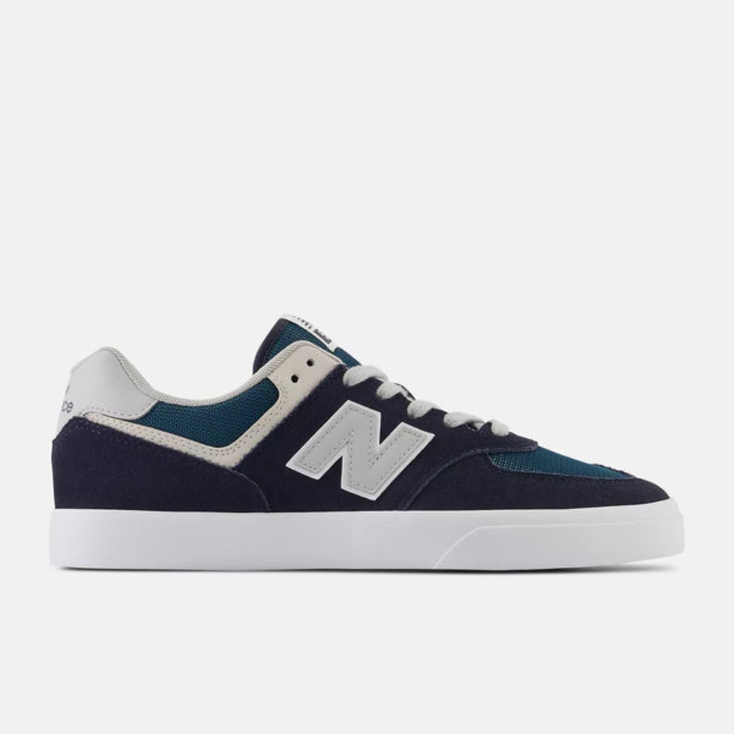 new-balance-numeric-574-vulc-trainers-in-blue-for-men-lyst